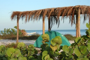 Holbox wild campieren